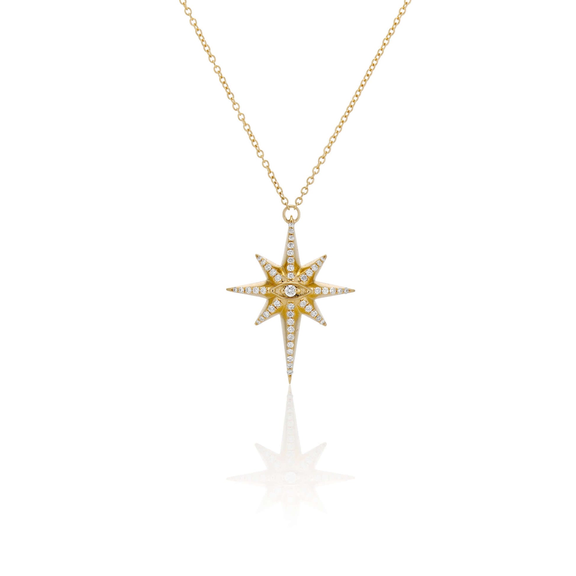 Necklaces 17: The Star Pendant Our Jewelry is proudly idealized, designed, prototyped, and produced in New York City from start until finish by hard working hands. Please note that these pieces are currently made to order and will ship in 2-8 weeks from t