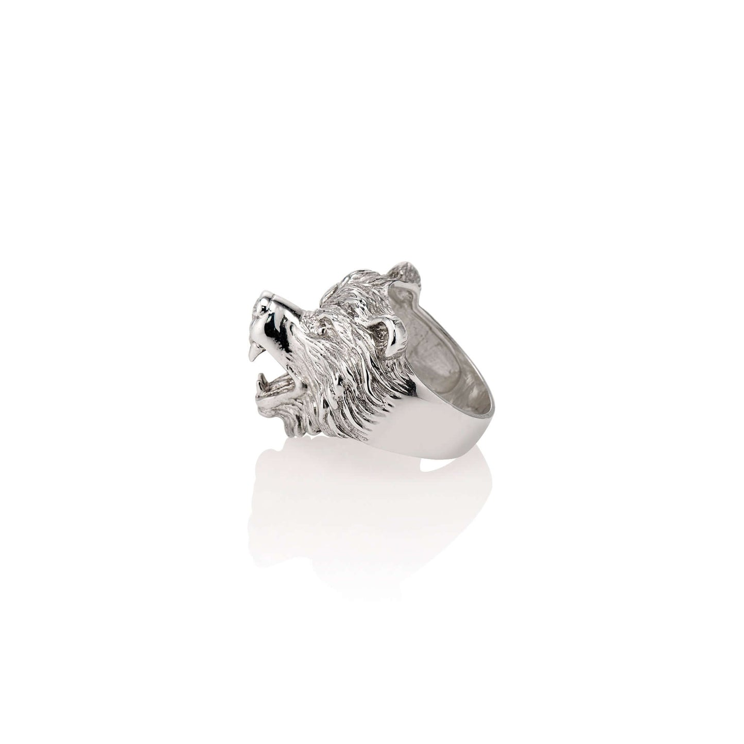 Rings Ursus Ring A realistic bear ring modeled after the grizzly bear to honor its resilience and strength. 10% of all sales will be donated to The Grizzly Bear Foundation to aid in their goal to conserve grizzly bear populations and educate the public ab