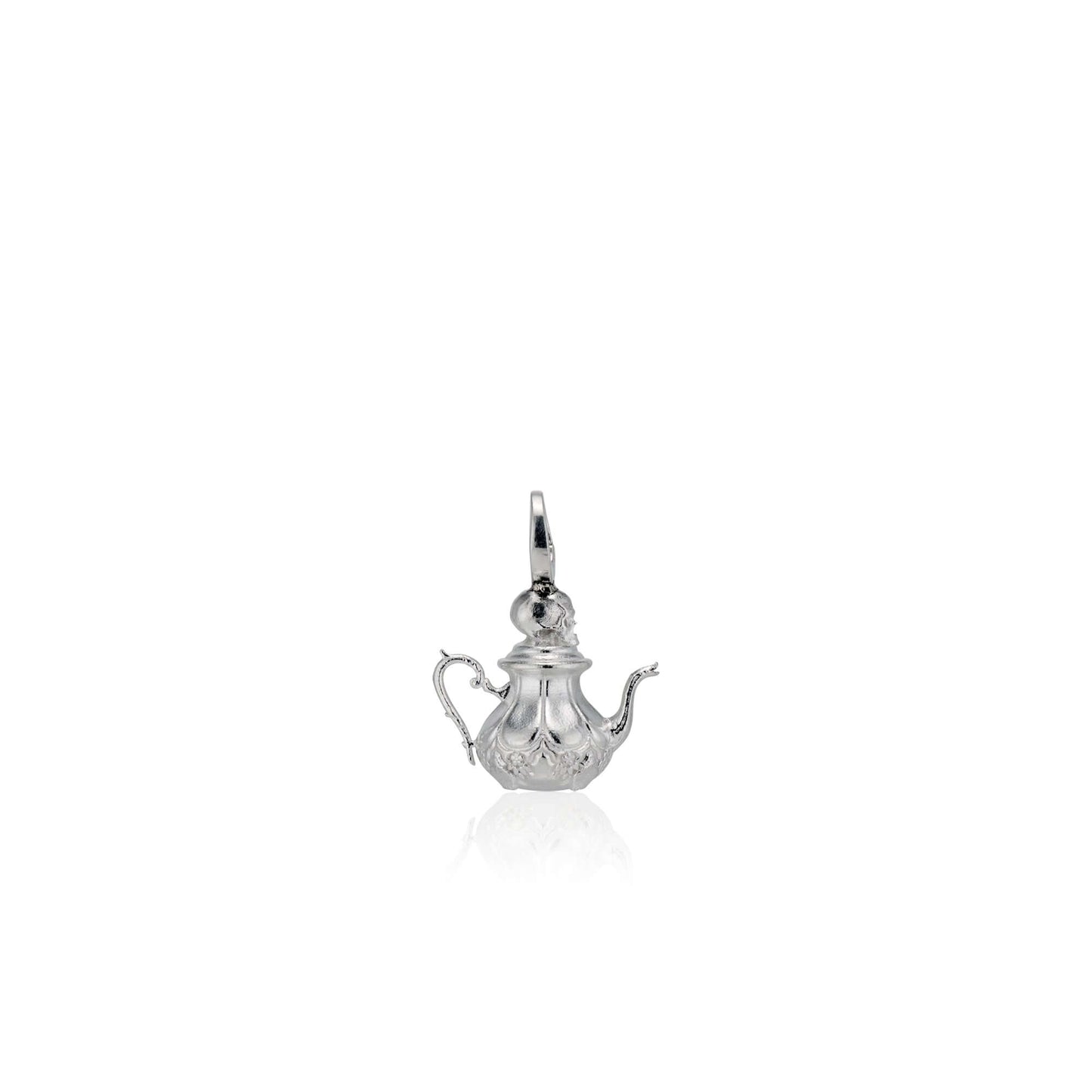 KIL N.Y.C. x Miss Havisham's Curiosities Skull Tea Pot CharmThe second of a collaboration between KIL N.Y.C. & Miss Havisham Curiosities. A sophisticated tea pot charm with a skull. Inspired by an antique sterling teapot in the collection of the KIL N.Y.C