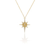 Necklaces 17: The Star Pendant Our Jewelry is proudly idealized, designed, prototyped, and produced in New York City from start until finish by hard working hands. Please note that these pieces are currently made to order and will ship in 2-8 weeks from t