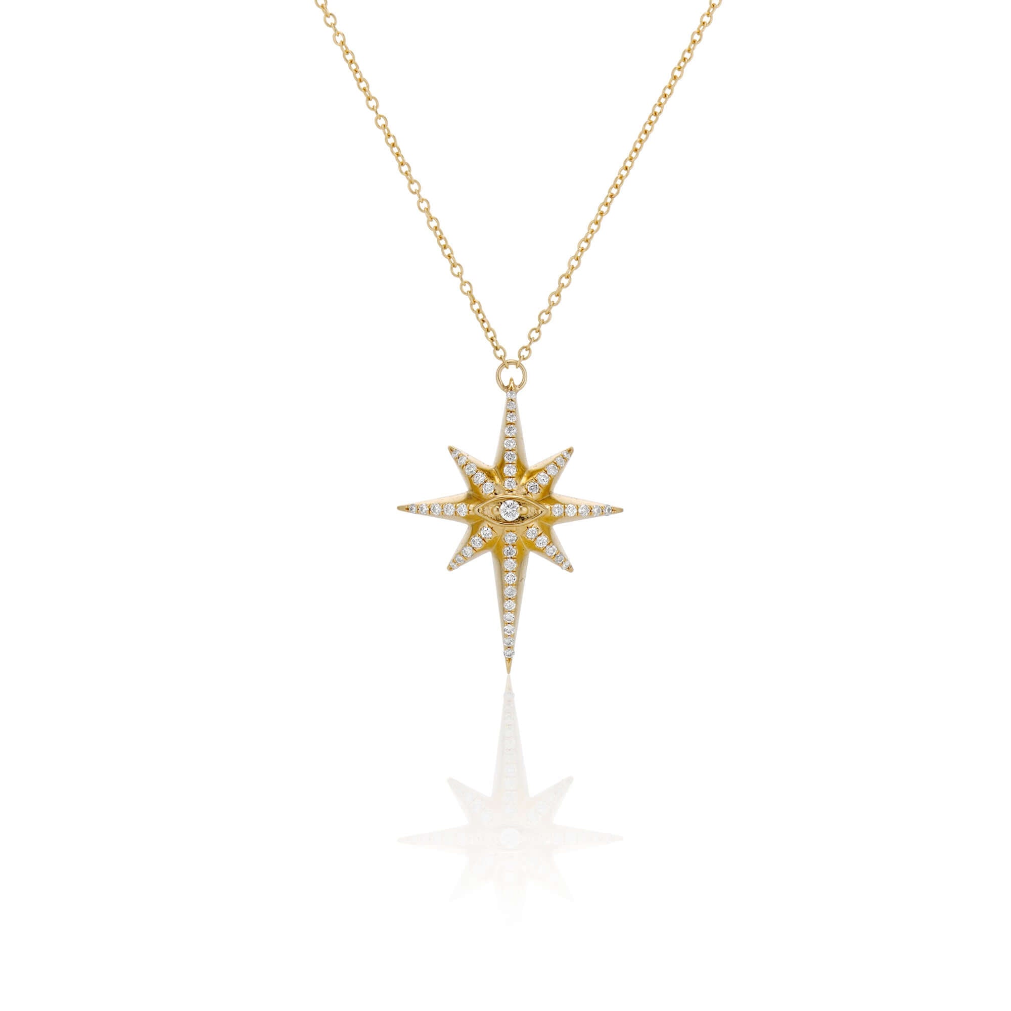 Necklaces 17: The Star Pendant Our Jewelry is proudly idealized, designed, prototyped, and produced in New York City from start until finish by hard working hands. Please note that these pieces are currently made to order and will ship in 2-8 weeks from t