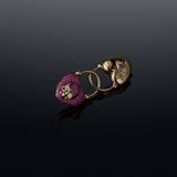 Necklaces Sapphire Selene Padlock BOLD NEW PADLOCK STYLES - The Selene Lock is inspired by the goddess of the Moon. This version includes gorgeous sapphire pave, set by hand. 10% of all sales will be donated to 22untilnone, a charity dedicated to providin