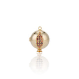 Golden Pomegranate Locket
