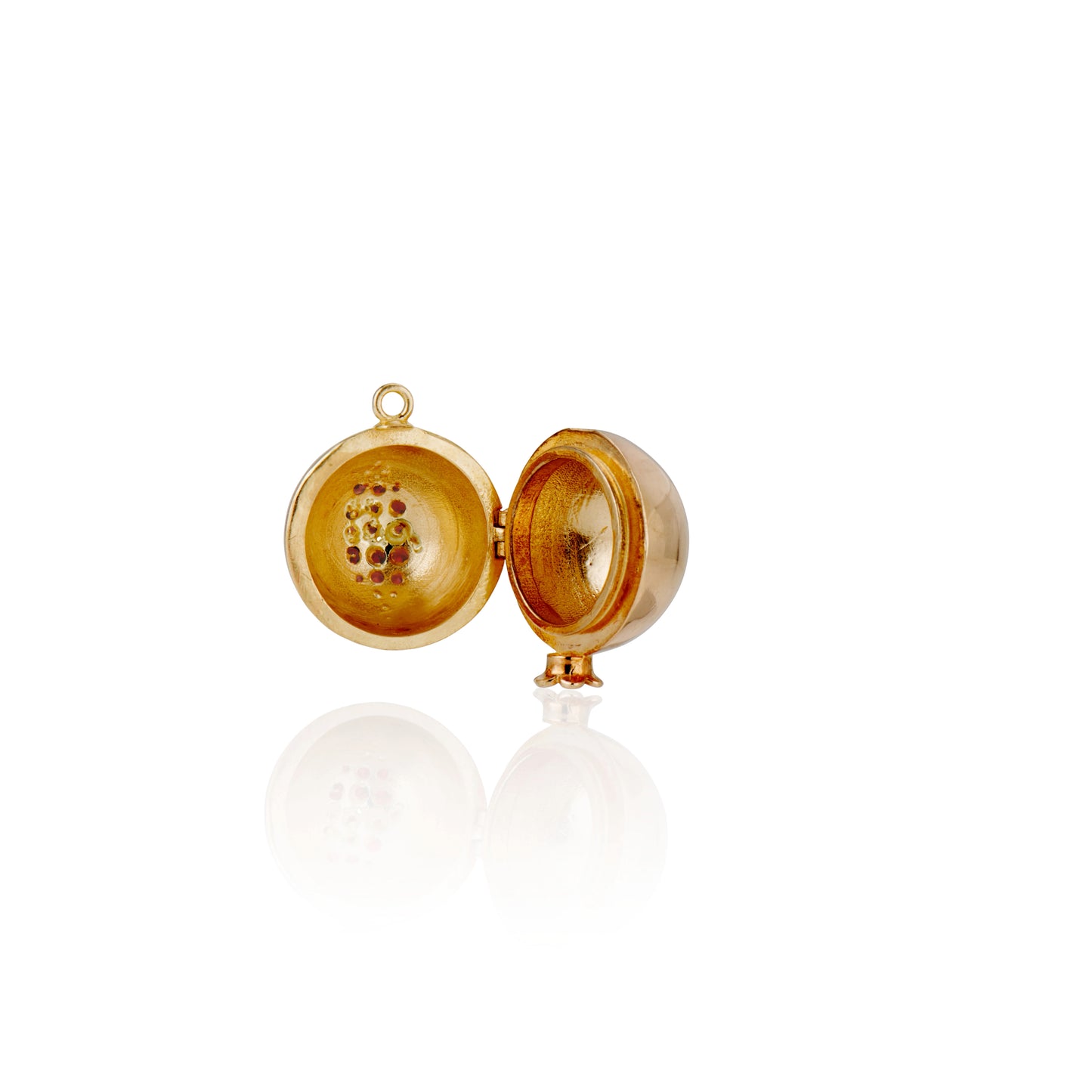 Golden Pomegranate Locket
