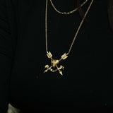 Agape PendantAn Agape Pendant created for Valentine’s Day 2021. The evil eye and witch’s heart are symbols of protection. We are happy to offer customization of this pendantAgape PendantA pendant created for Valentine’s Day 2021. The evil eye and witch’s