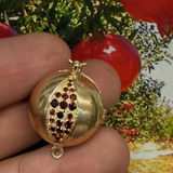 Golden Pomegranate Locket