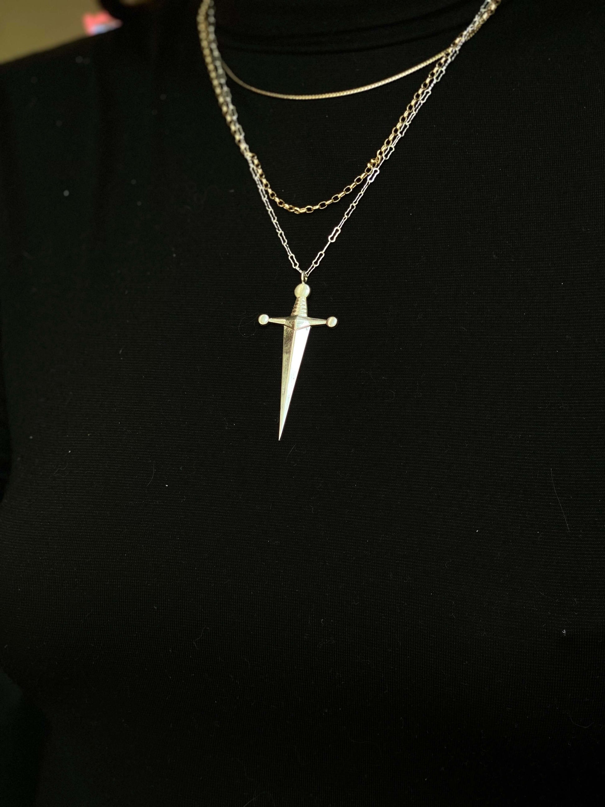 Kelly Sword PendantA sword pendant to show the warrior in each of us Dedicated to my friend and social activist, Kate Kelly. 10% of each sale before tax will be donated to Equality Now, a non profit organization dedicated to fighting for gender equality w