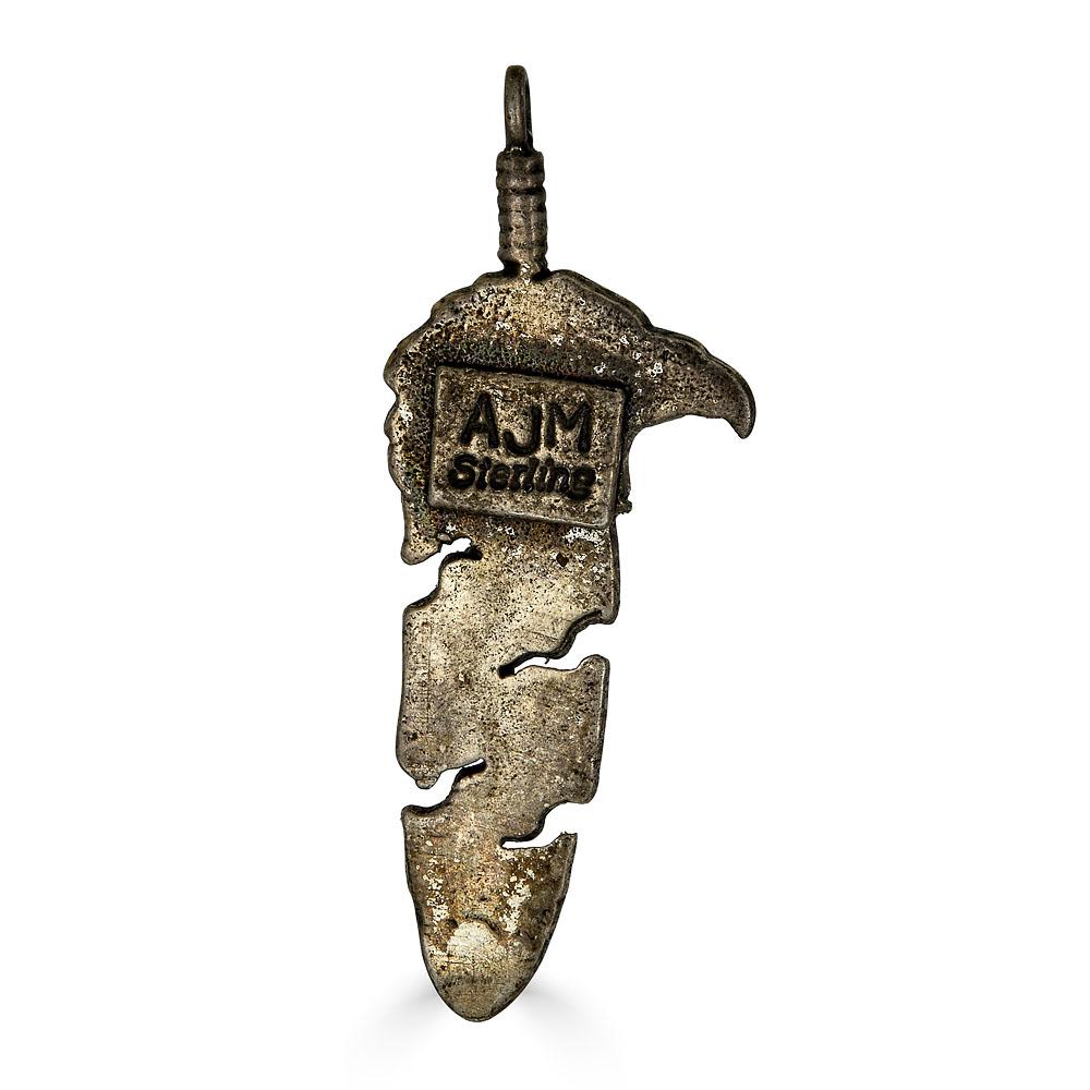 Navajo Eagle Feather Pendant