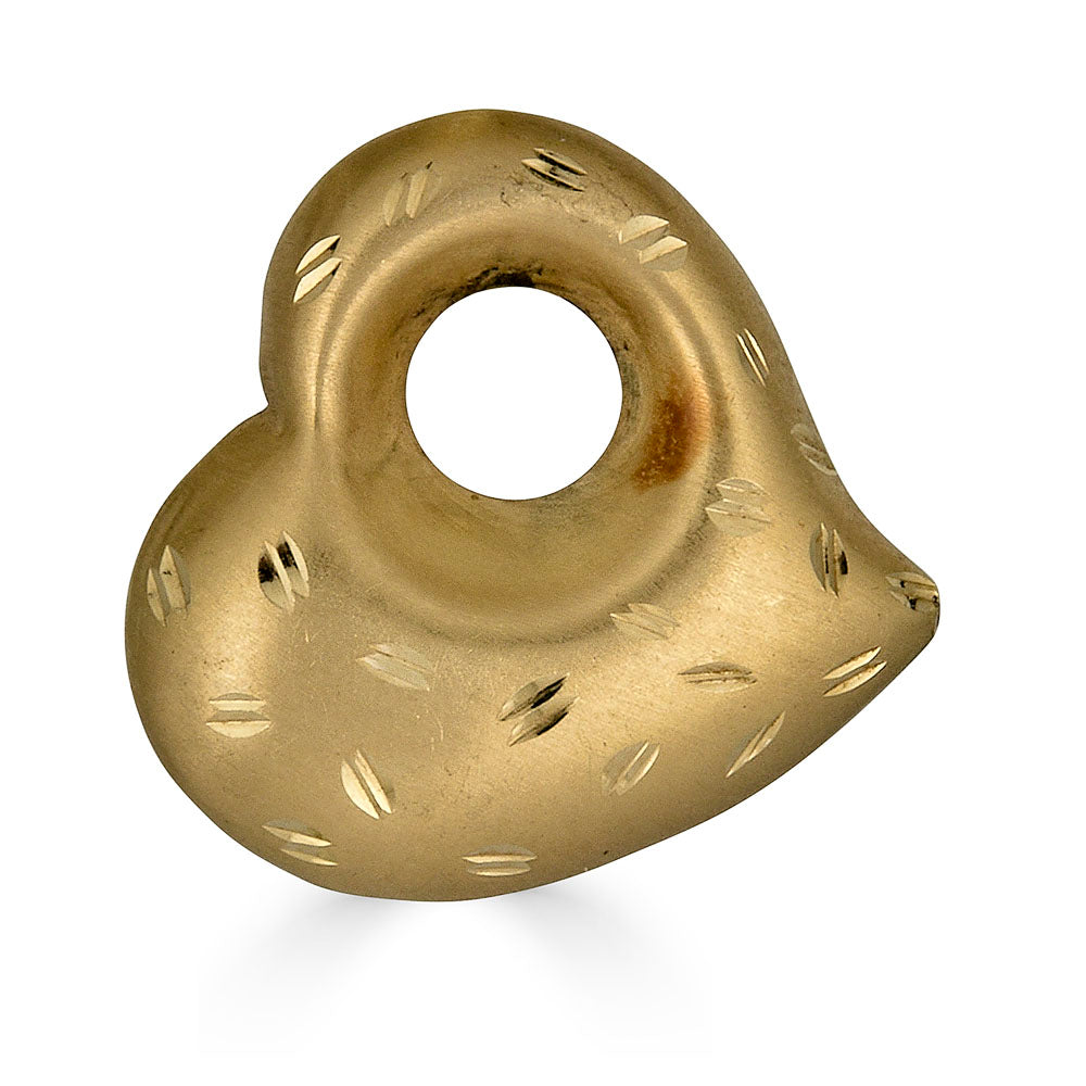 Puffed Heart Charm