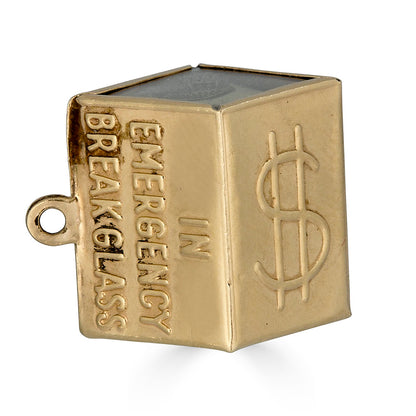 "In Case of Emergency Break Glass" Charm