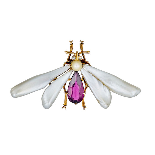 Antique Bug Brooch