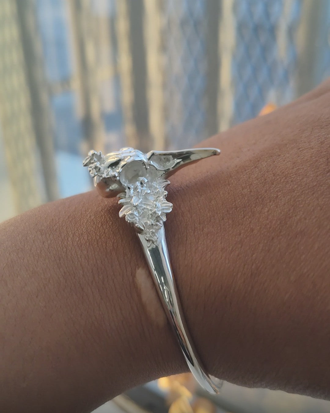 KIL N.Y.C. x Gotham Taxidermy Corvid Skull Cuff