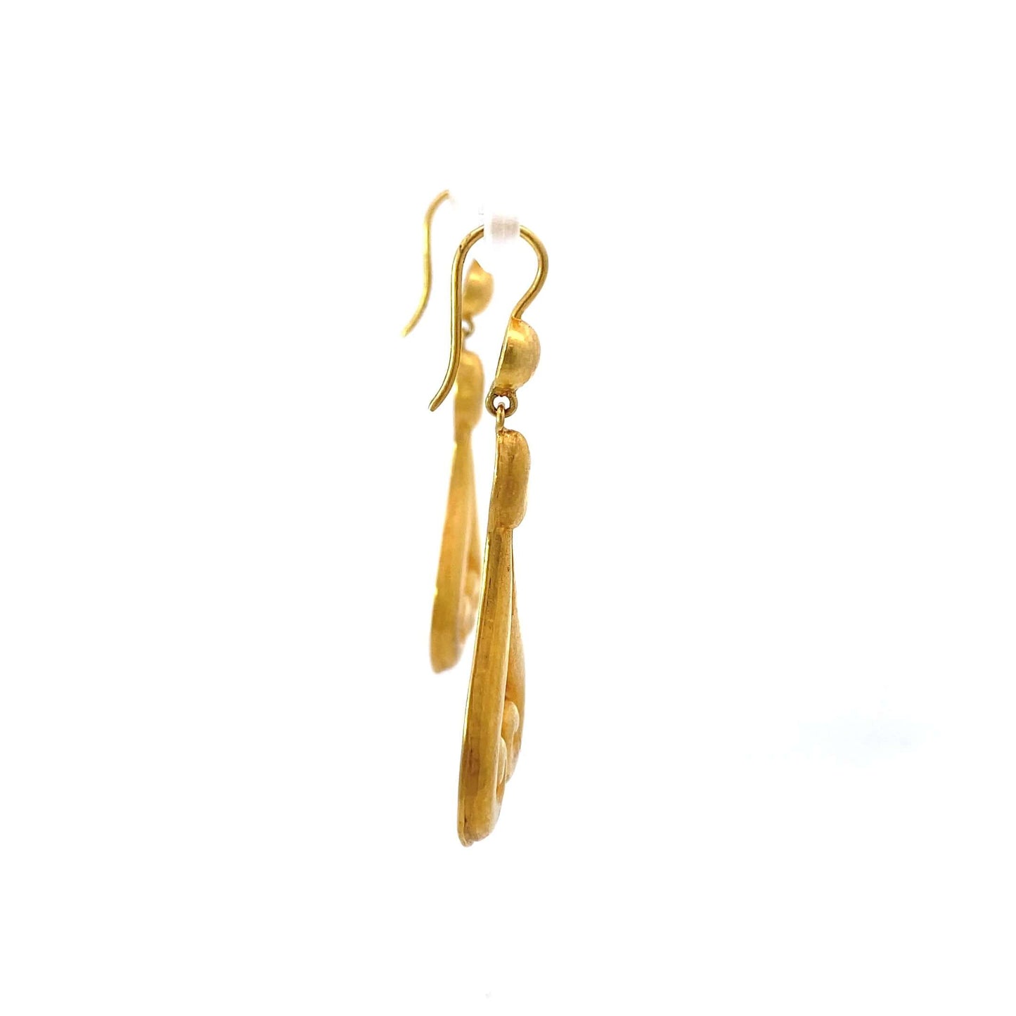 LALAOUNIS 18K Gold Earrings - Ancient Elegance RebornElevate any look with LALAOUNIS 18K Gold Earrings! Experience timeless Greek design, rich gold hues & a flattering shape for daily sophistication.LALOUNIS 18k GOLD EARRINGSIconic Greek imagery dangle ea