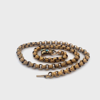 Georgian Chain with Snake Hand Clasp