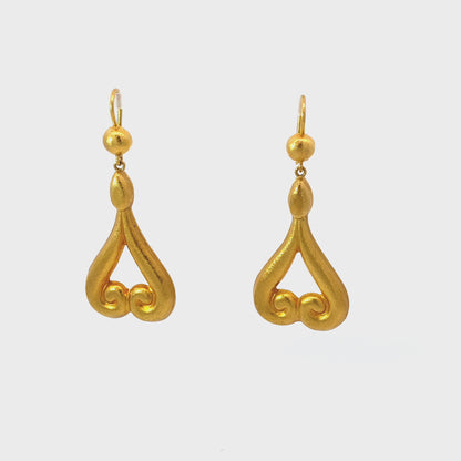 LALOUNIS 18k GOLD EARRINGS