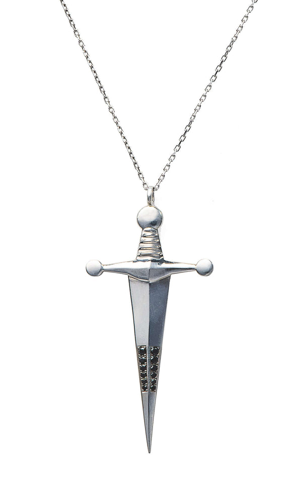 Necklaces Kelly Sword Pendant A sword pendant to show the warrior in each of us Dedicated to my friend and social activist, Kate Kelly. 10% of each sale before tax will be donated to Equality Now, a non profit organization dedicated to fighting for gender