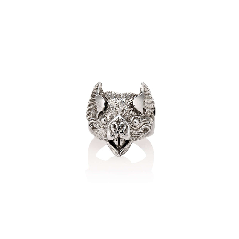 Rings Amelia Ring A delicately carved Amelia Ring modeled after a vampire bat and named after a dear friend. Our Jewelry is proudly idealized, designed, and produced in NYC. KIL N.Y.C.