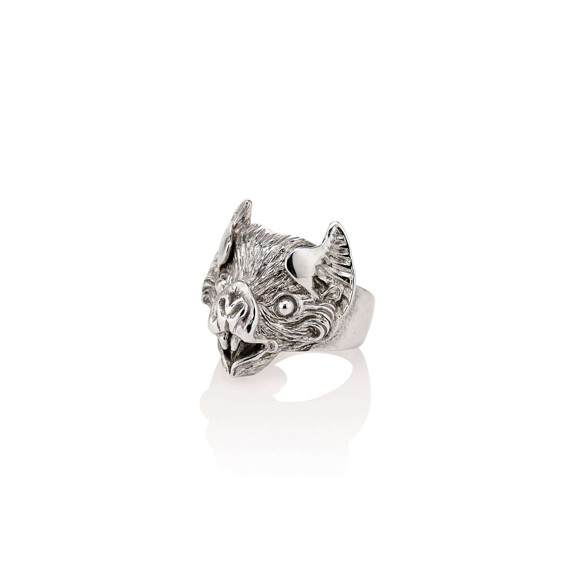 Rings Amelia Ring A delicately carved Amelia Ring modeled after a vampire bat and named after a dear friend. Our Jewelry is proudly idealized, designed, and produced in NYC. KIL N.Y.C.