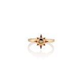 Rings Sapphire Helios Ring A pendant inspired by Helios, the Greek goddess of the moon. I am inspired by Greek mythology and how the sun affects our lives on earth. A little evil eye is inscribed on each pendant as a symbol of protection and my family’s G