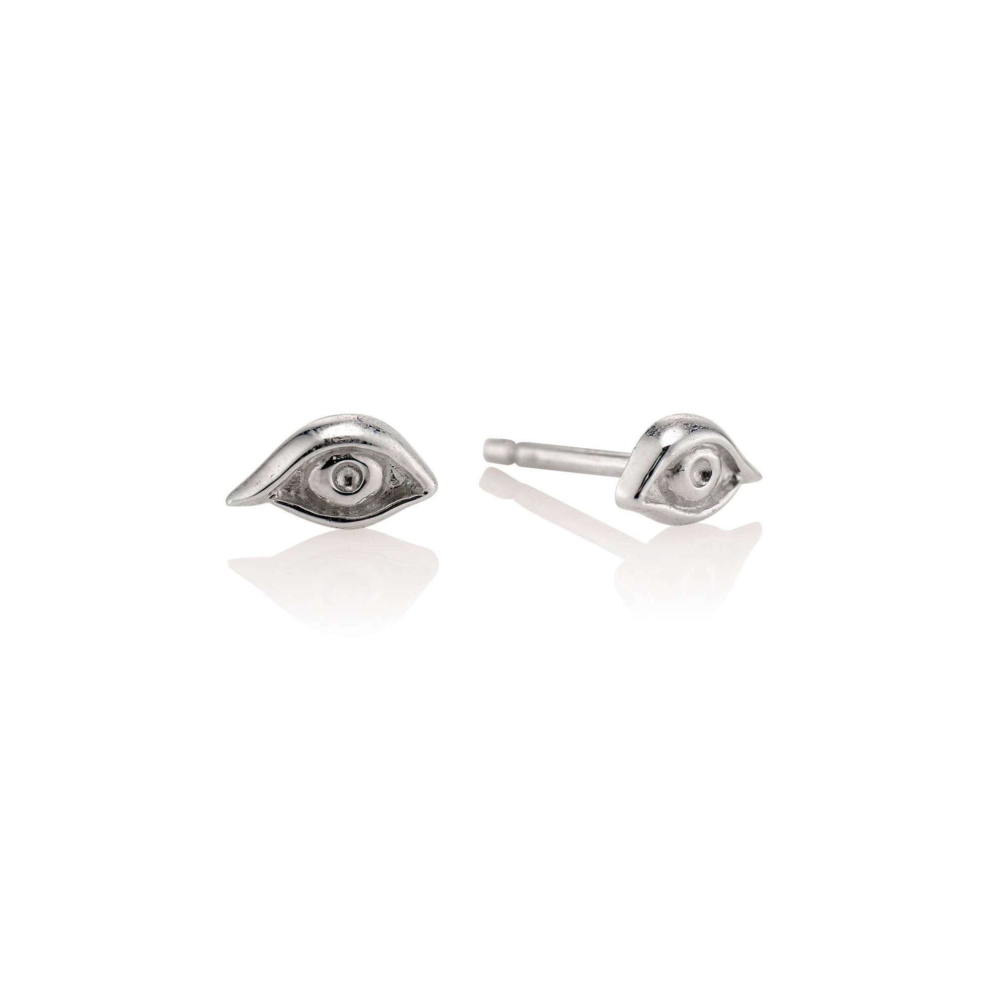 Argus Studs: Eye-catching Protection JewelryUnveil the power of sight with Argus Studs, inspired by mythology for alertness & repelling the evil eye. A stylish tribute to foresight.Argus StudsArgus was an all seeing giant with 100 eyes and slain by the go