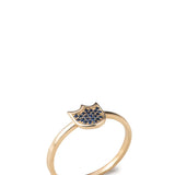 Rings Pave Shield Ring A ring packing some lovely bling. A shield to protect you from negative energy with gorgeous pave stones encrusted in the shield’s center. An amazing ring worn alone or stacked with others. Our Jewelry is proudly idealized, designed