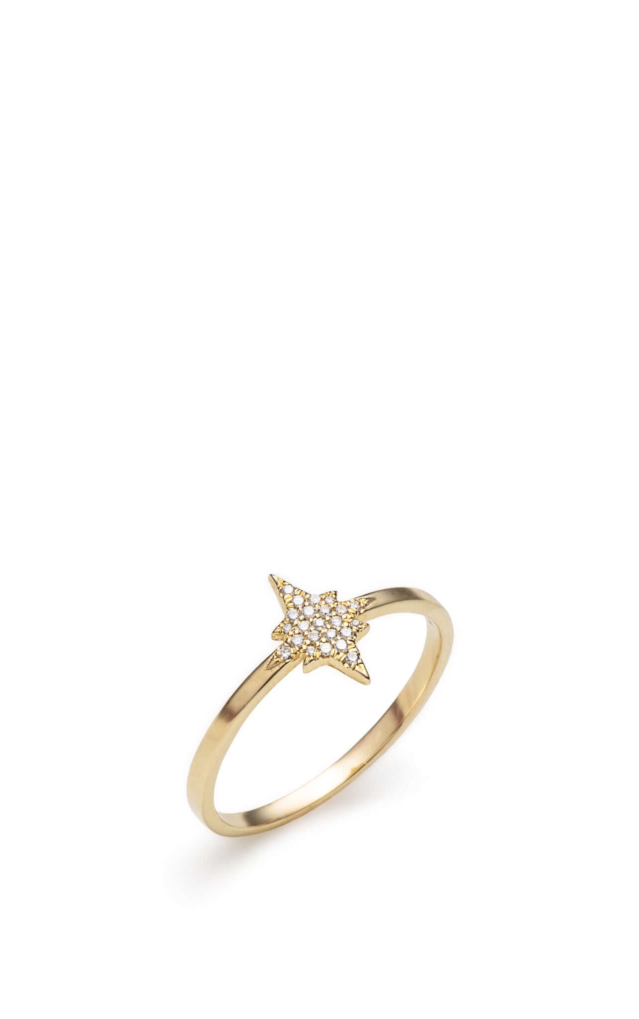 Rings Pave Starbright Ring A diamond pave variation of the starbright ring from our KIL LITE line. Inspired by the North Star to help point you in the right direction. Our Jewelry is proudly idealized, designed, prototyped, and produced in New York City f